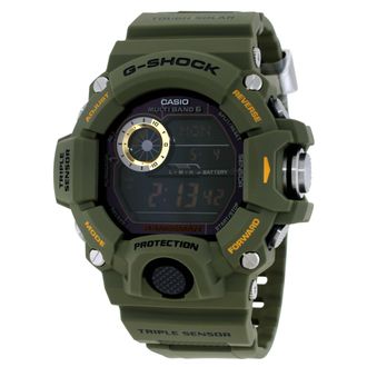 Casio G-Shock Master Of G Land Perpetual Quartz Digital Black Dial Mens Watch GW9400-3