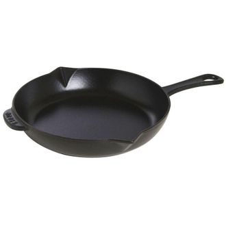 Staub 40510-617-0 - Sart&eacute;n De Hierro Fundido, Con Mango, Negro, 26 Cm