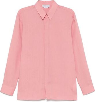 Gabriela Hearst Camicia in lino - Rosa