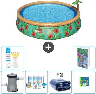 Bestway Piscina Bestway Fast Set Redonda - 457x84 Cm - 7-piezas S282