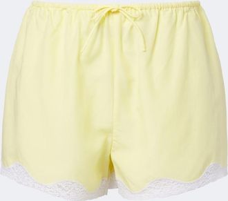 Poss&eacute; Tabitha embroidered shorts