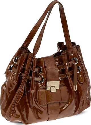 Jimmy Choo London Borsa a spalla Riki - Marrone