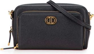 Dior Pre-owned Cross Body Bags, female, Black, Size: ONE SIZE Pre-owned Stylish Camera Case with Adjustable Strap for Everyday Use