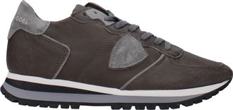 Philippe Model Sneakers Trpx Uomo Pelle Grigio/Antracite