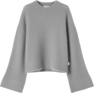 Cycleur de Luxe Macchiato Trui - Dames - Ronde hals truien - Grijs - L - Truien & Vesten