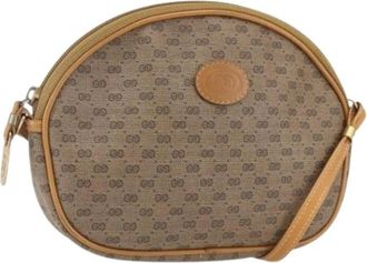 Gucci Pre-owned Cross Body Bags, female, Beige, Size: ONE SIZE Pre-owned Plastic Cross Body Bag