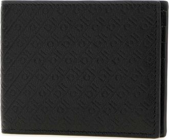 Ferragamo Mens Black Leather Wallet Neroneronero Exterior: Portafogli