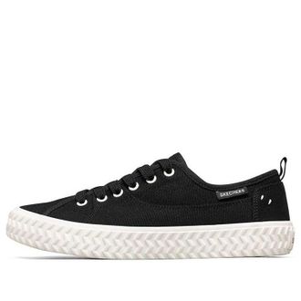 Skechers (WMNS) Skechers Street Trax Low-Top Sneakers Black 66666305-BLK