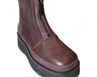 UGG Womens Cityfunc Zip Boots In Burnt Cedar