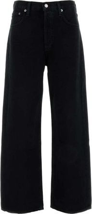 A Gold E Low Slung Baggy - Dames - Loose Fit Jeans - Zwart - W29 - Katoen - Jeans