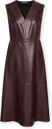 Elena Miro Midi Kleedjes - Dames - Casual kleedjes - Rood - 4XL - Kleedjes