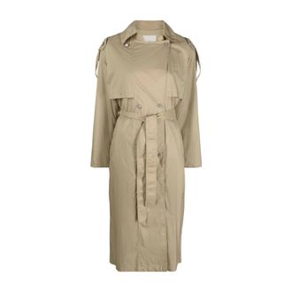 Moncler Dames, Mantels, Beige, Maat: XS