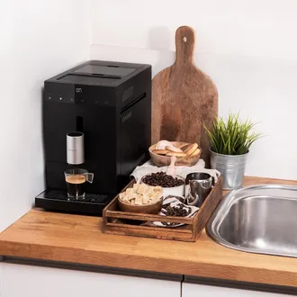 Cecotec Cecotec - Cafetera Superautom&aacute;tica Compacta Cremmaet Compact, 19 Bares, Sistema Thermoblock, Grano Reci&eacute;n Molido Con Plug&play, De