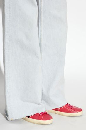 Golden Goose Super-Star Sports Shoes, Womens, Pink