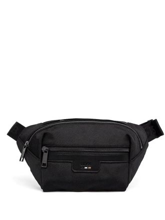 BOSS zippered belt bag - men - Polyester - OS - Black