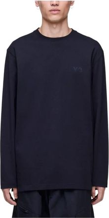 adidas Logo Lange Mouw Tee - Heren - Sportshirts - Zwart - M - Katoen - Fitness