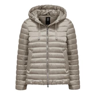 Bomboogie Piumino in nylon cir&eacute; - - Jackets - Donna - Grigio - M