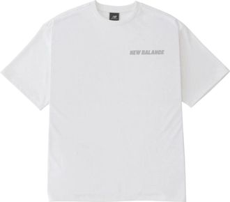 New Balance MET24 Reflection NB Logo T-Shirt Asia Sizing White AMT45005-WT
