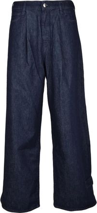 Emporio Armani Dames, Jeans, Blauw, Maat: W26 Katoen