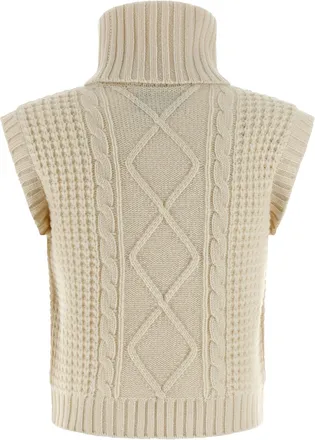 Perfect Moment Crystal Vest - Cream
