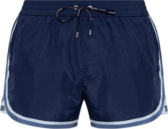 Dolce & Gabbana Zwemshorts - Heren - Strandmode - Blauw - XS - Polyester - Badmode