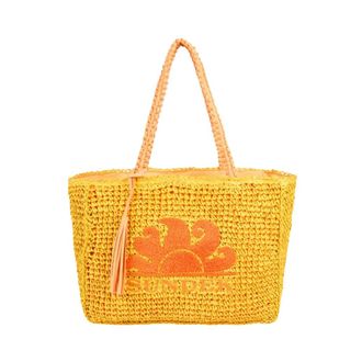 Sundek Bolso shopper de paja de papel - Bags - Mujer - Amarillo - ONE SIZE