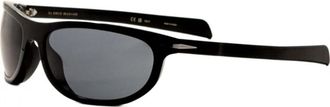 David Beckham Mens DB7117S-0807-KU DB7117S 64 0807 KU Sunglasses - Black - One Size