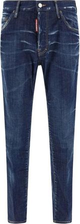 Dsquared2 Cool Guy Katoenen Jeans - Heren - Slim Fit Jeans - Blauw - L - Katoen - Jeans