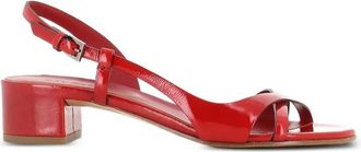 Del Carlo Ann Low Heel Sandals
