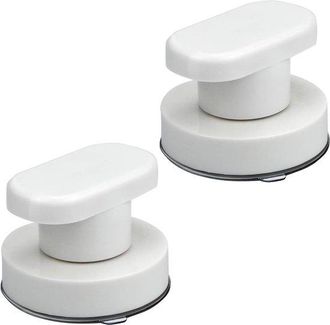 No Brand Dos Asas Con Ventosas Resistentes, Aptas Para Asientos De Inodoro, Puertas O Cajones (tipo Universal)