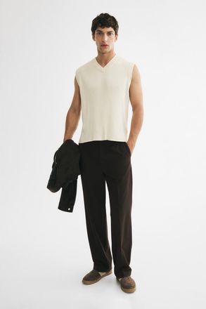 H&M Relaxed-fit Pants in Dark Brown at Nordstrom, Size Xx-Large