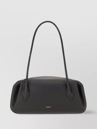 Yuzefi structured pebbled texture shoulder bag