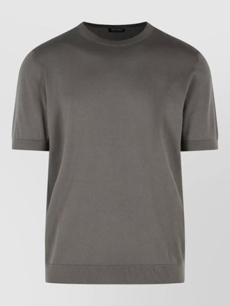 Ermenegildo Zegna cotton knit t shirt short sleeves