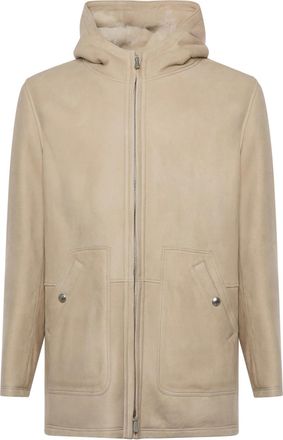 Eleventy Shearling Jacket
