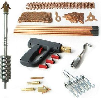 OEM Kit De Reparaci&oacute;n De Abolladuras De 86 Piezas - Accesorios Para Soldadura Por Puntos - Electrodos Para Soldadura Por Puntos - Soldador - Kit De Repara