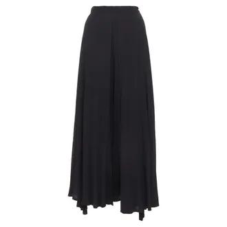 Rosetta Getty front inverted pleat slitted pants