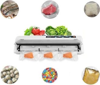 Trade Shop Trade Shop - Macchina Per Sottovuoto Alimenti 30 Cm Confeziona Cibo Casa 110w Vs6620