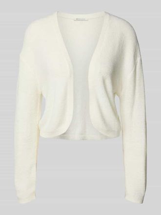 Tom Tailor Denim Regular Fit Cardigan ohne Verschluss in Offwhite, Gr&ouml;&szlig;e L