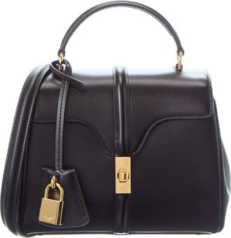 Celine Celine 16 Mini Leather Satchel