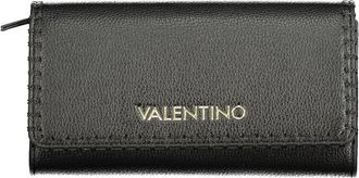 Mario Valentino Wallets & Cardholders, female, Black, Size: ONE SIZE Mario Valentino Black Polyurethane Womens Wallet