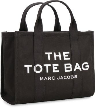 Marc Jacobs Womens Tote Bag Black Canvas Cotton