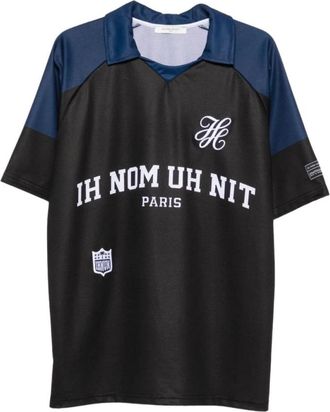 Ih Nom Uh Nit Polo Shirt - Heren - Polos - Blauw - L - Katoen - Tops