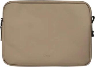 Rains Tassen, Heren, Beige, ONE Size, Polyester, Laptop Case