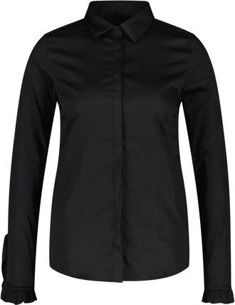 Mos Mosh MOS Mosh, Overhemden, Dames, Zwart, S, MMMattie Flip Shirt