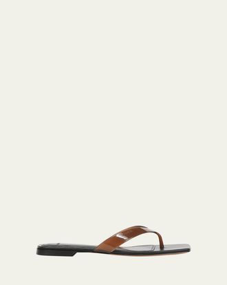 Vince San Juan Jelly Flat Thong Sandals