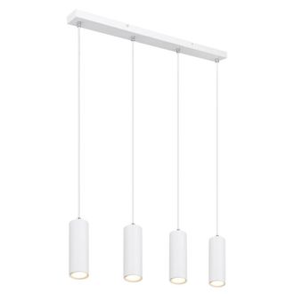 Netlighting Robby Bar Pendant Ceiling Light White 4x GU10