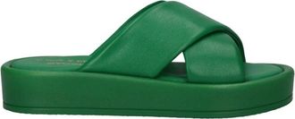 Bagatt Groene Hanoi Slippers voor Vrouwen - Dames - Sandalen - Groen - 40 EU - Schoenen