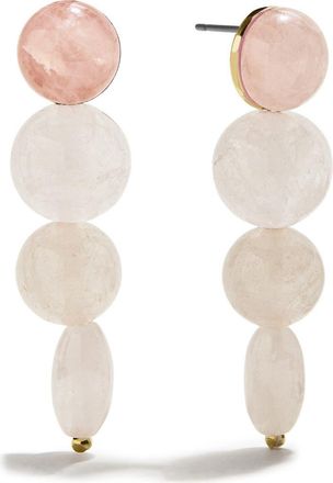 BaubleBar Fatima Drop Earrings in Pink at Nordstrom