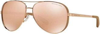 Michael Kors Chelsea Zonnebril - Dames - Zonnebrillen - Geel - 59 MM - Accessoires