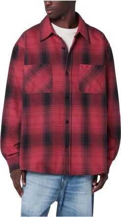 Our Legacy Overhemden, Heren, Rood, S, Katoen, Whoppin Shirt